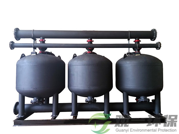 高效全自動淺層介質過濾器：長沙觀一環(huán)保設備為您提供可靠的水質處理解決方案